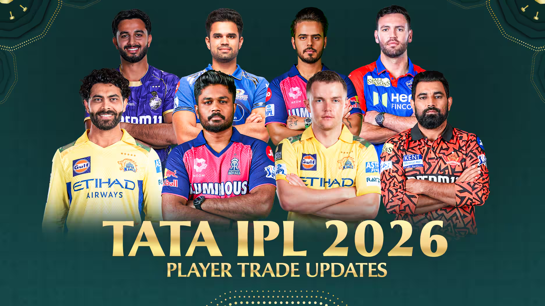 IPL 2026 all teams and captains - 1ex99